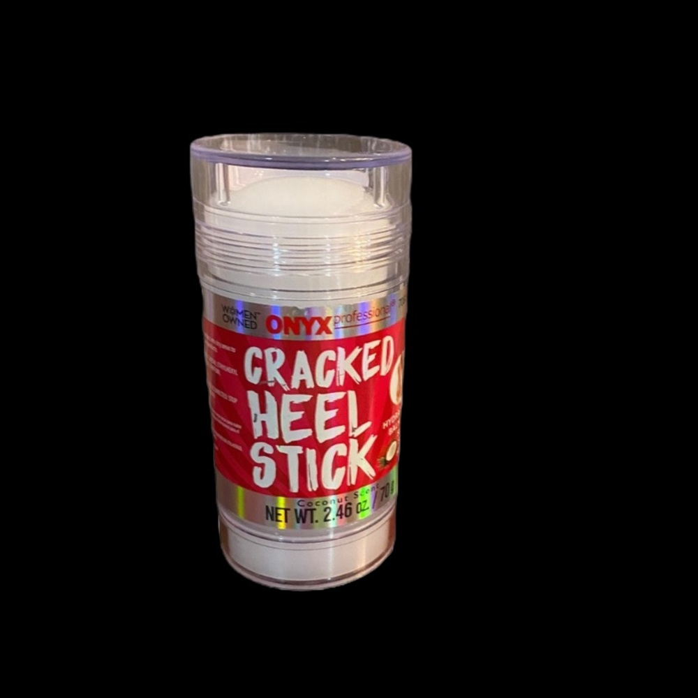 Onyx Cracked Heel Stick Hydrating Balm Coconut Scent 2.46 Oz Super Soft Heels